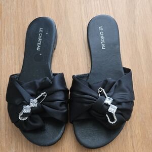 Le Chateau Black Women's Sandals